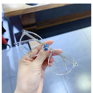 Gọng kính cận mắt kính tròn dễ thương chống được tia UV và ánh ánh sáng xanh thay được tròng cận HANASO  514