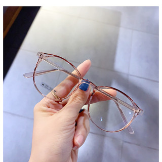 Gọng kính cận mắt kính tròn dễ thương chống được tia UV và ánh ánh sáng xanh thay được tròng cận HANASO  514