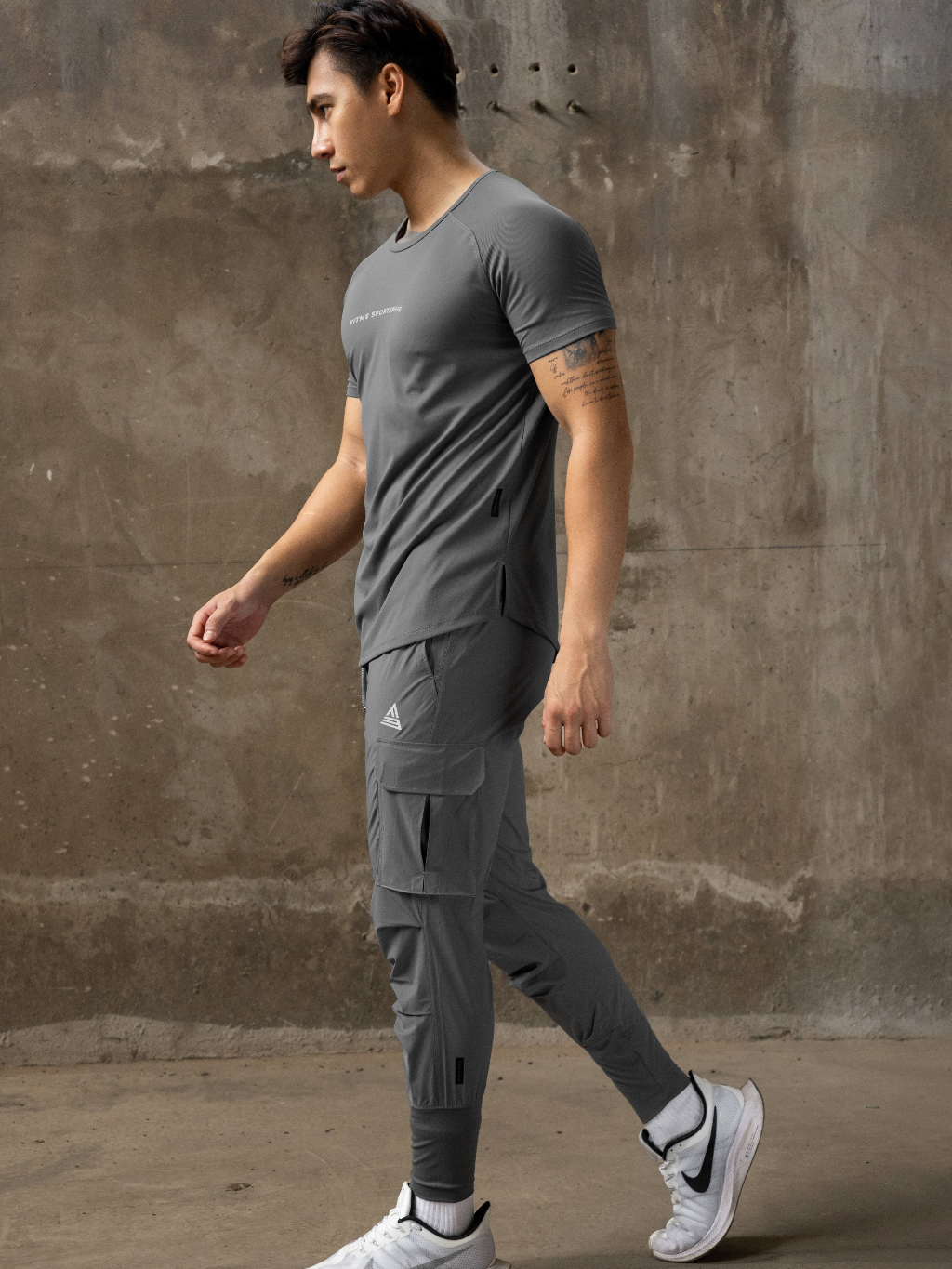 Ảnh Quần jogger thể thao nam Fitme phối túi hộp hỗ trợ tập gym chạy bộ cao cấp JGNAM01 2