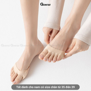 [MUA 3 TẶNG 1] Tất nữ mũi chân đi giày cao gót GOMTAT, dạng xỏ ngón chất liệu cotton êm chân khử mùi -PO-MUICHAN-3010