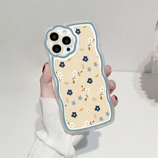 Ốp lưng iphone viền gợn sóng camera hoa nhí sang trọng 6/6plus/7plus/8plus/x/xs/11/12/13/14/15/pro/max/promax - so2007