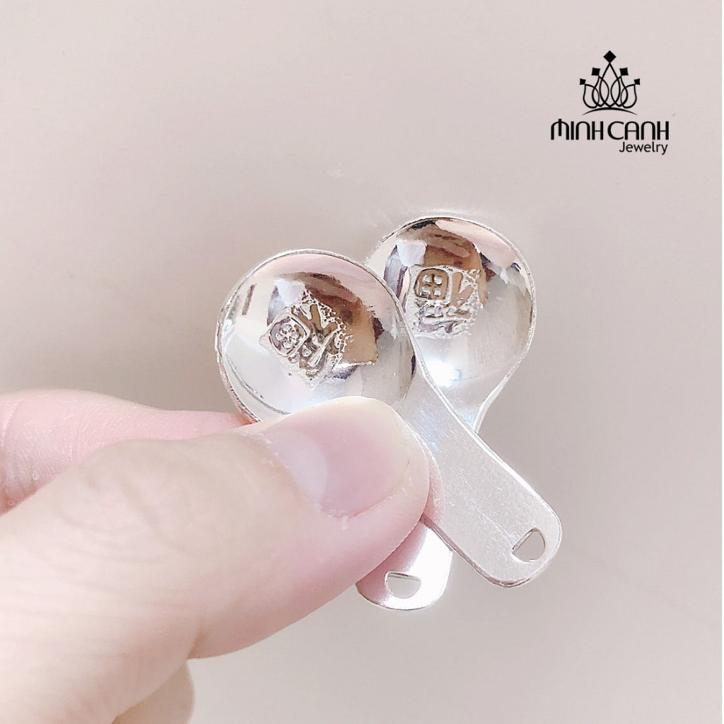 Ảnh Thìa Bạc Dùng Để Đánh Gió Bạc Ta Nguyên Chất - Minh Canh Jewelry 3