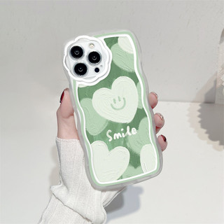 Ốp lưng iphone viền gợn sóng camera hoa Trái tim smile 6/6plus/7plus/8plus/x/xs/11/12/13/14/15/pro/max/promax - so2008