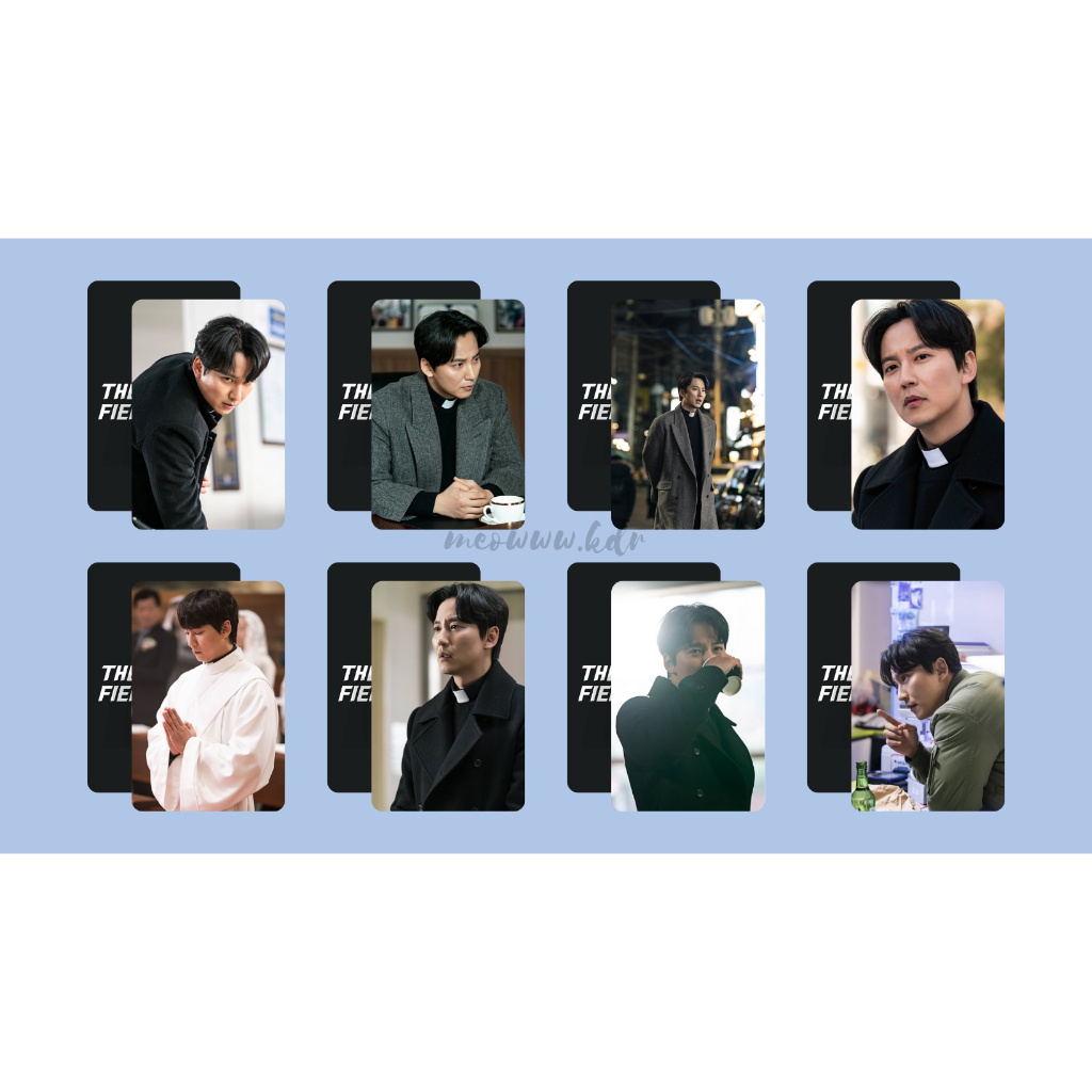 set card bo góc phim "Linh mục nhiệt huyết"-"The Fiery Priest" Kim Nam Gil, Lee Ha-nee, Kim Sung-kyun, Keum Sae-rok