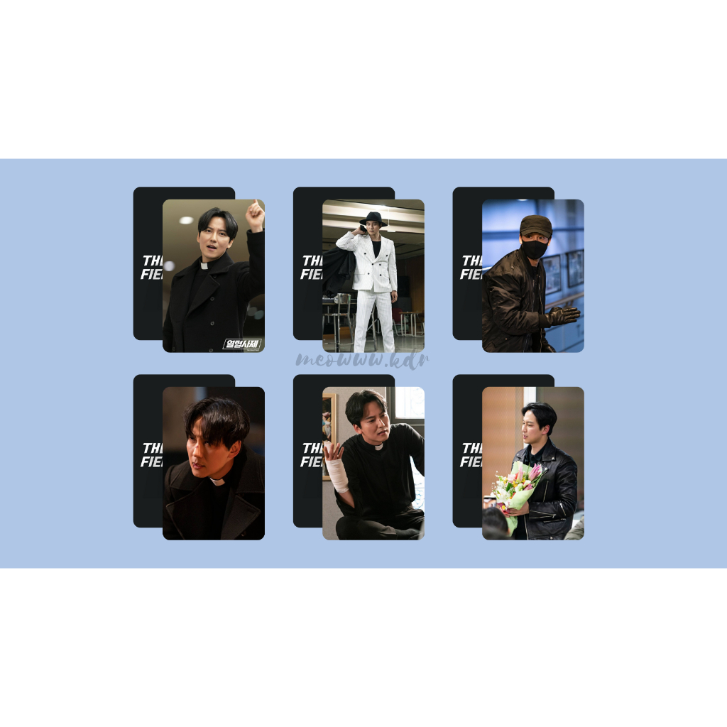 set card bo góc phim "Linh mục nhiệt huyết"-"The Fiery Priest" Kim Nam Gil, Lee Ha-nee, Kim Sung-kyun, Keum Sae-rok