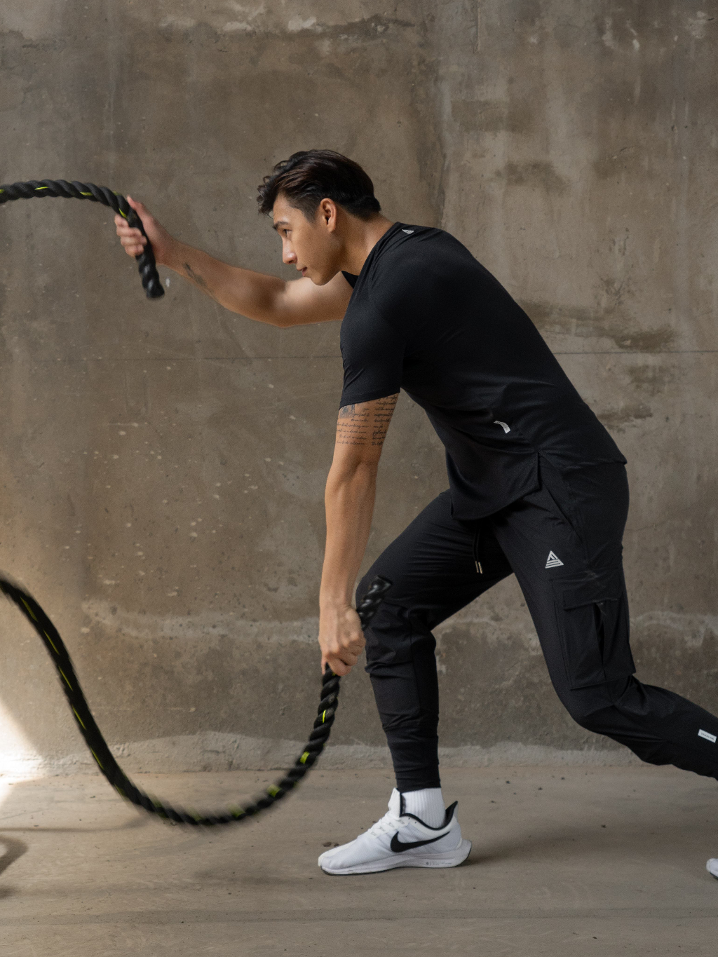 Ảnh Quần jogger thể thao nam Fitme phối túi hộp hỗ trợ tập gym chạy bộ cao cấp JGNAM01 4