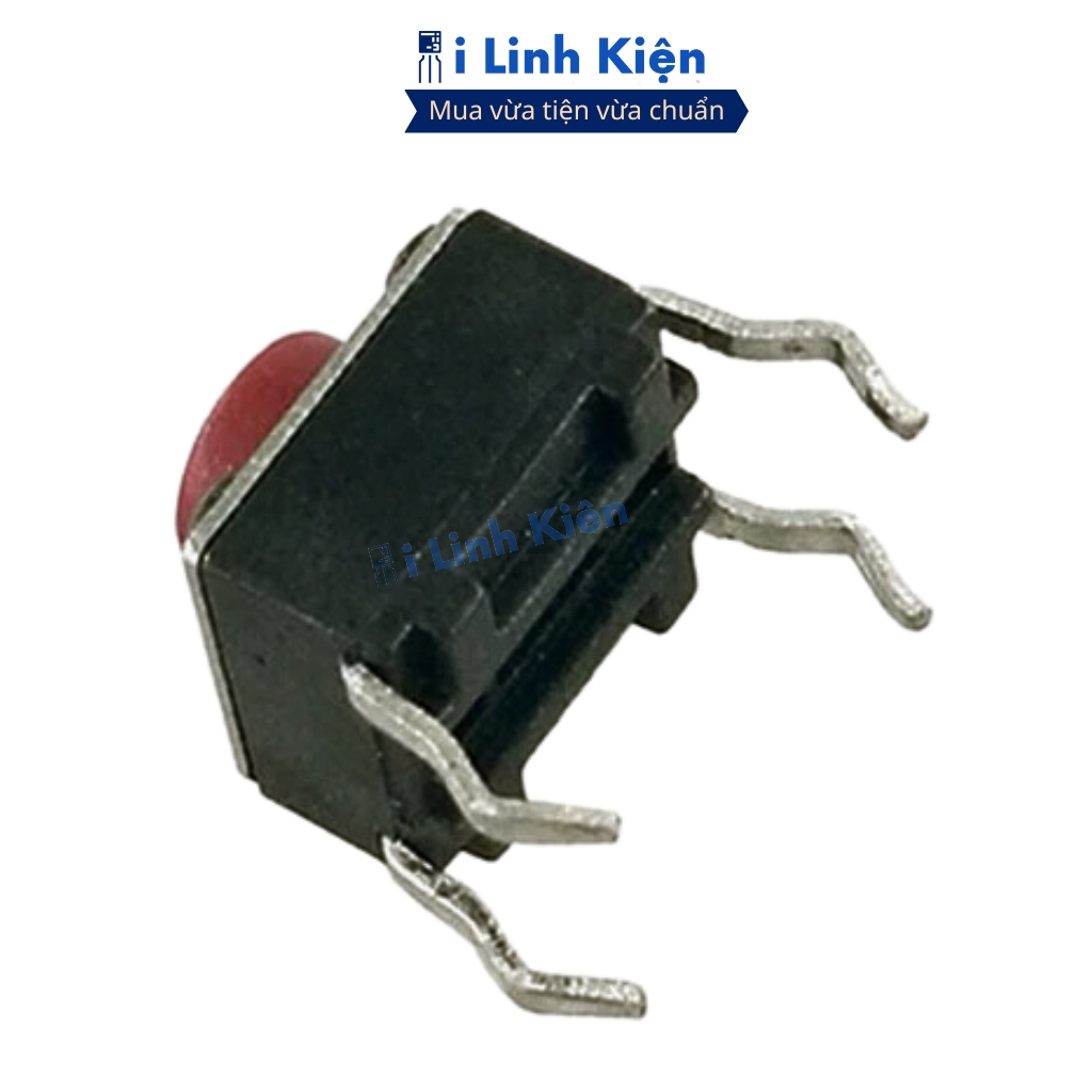 Nút nhấn bếp từ 4 chân 6x6x5 combo 100 con chính hãng ilinhkien