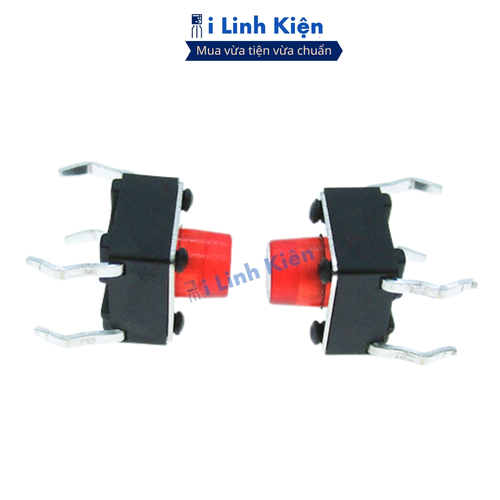 Nút nhấn bếp từ 4 chân 6x6x5 combo 100 con chính hãng ilinhkien
