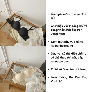 Áo ngực nữ cao cấp có gọng nâng ngực đệm mút mỏng mặc vô cùng thoải mái DEVARI A824