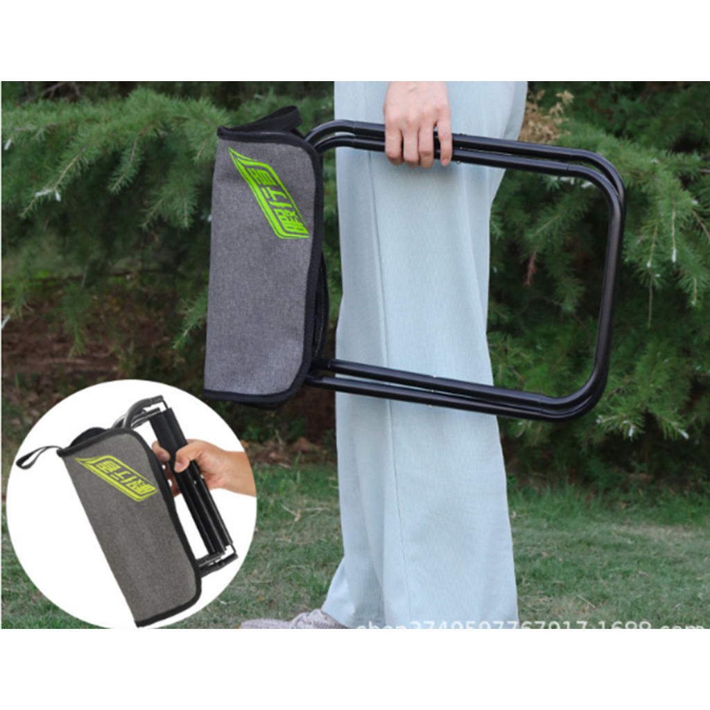 Ghế mini phong cách hộp bút xách tay gọn gàng, Ghế câu, ghế dã ngoại gập gọn