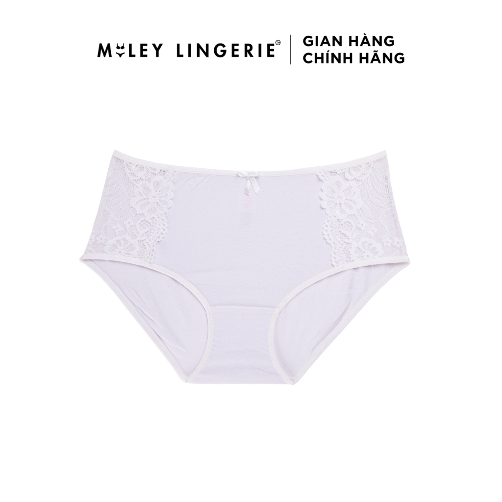Ảnh Combo 2 Quần Lót Lưng Cao Modal Phối Ren Sườn Active Miley Lingerie FDS_25 2