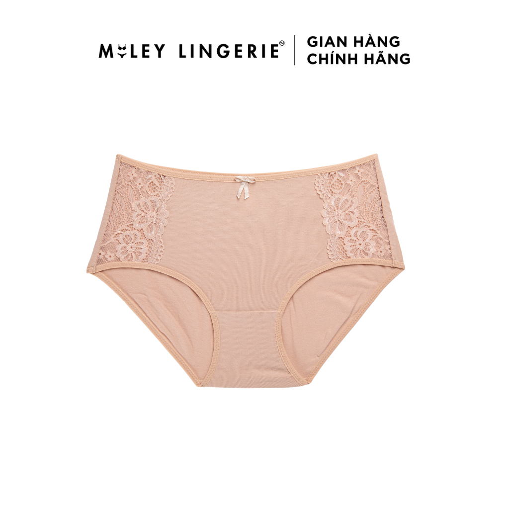 Ảnh Combo 2 Quần Lót Lưng Cao Modal Phối Ren Sườn Active Miley Lingerie FDS_25 4