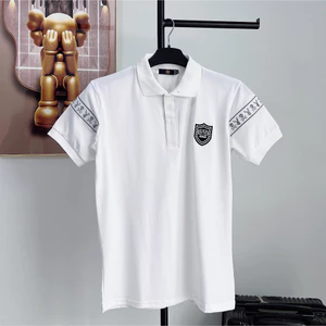 45-80kg áo polo, rẻ, đẹp, unisex, co dãn, thoáng mát, bo dệt, bigsize, trẻ trung, trung niên