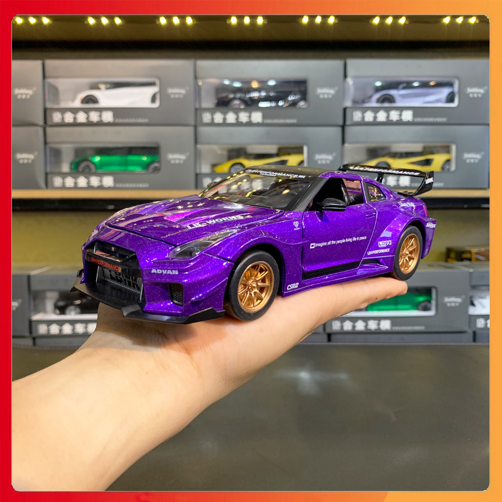 Mô hình xe Nissan GTR R35 CSR2 tỉ lệ 1:24 Sheng Run | Shopee Việt Nam