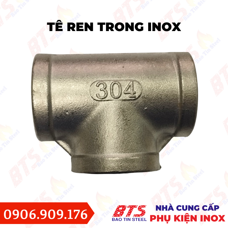 Tê ren trong inox 304 | Shopee Việt Nam
