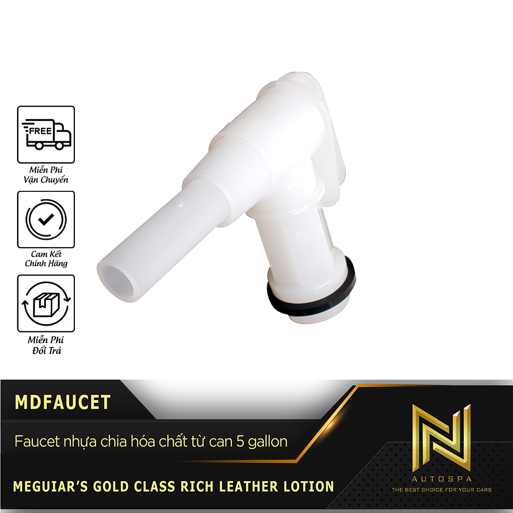 Faucet nhựa chia hóa chất từ can 5 gallon MD Faucets For 5 Gallon