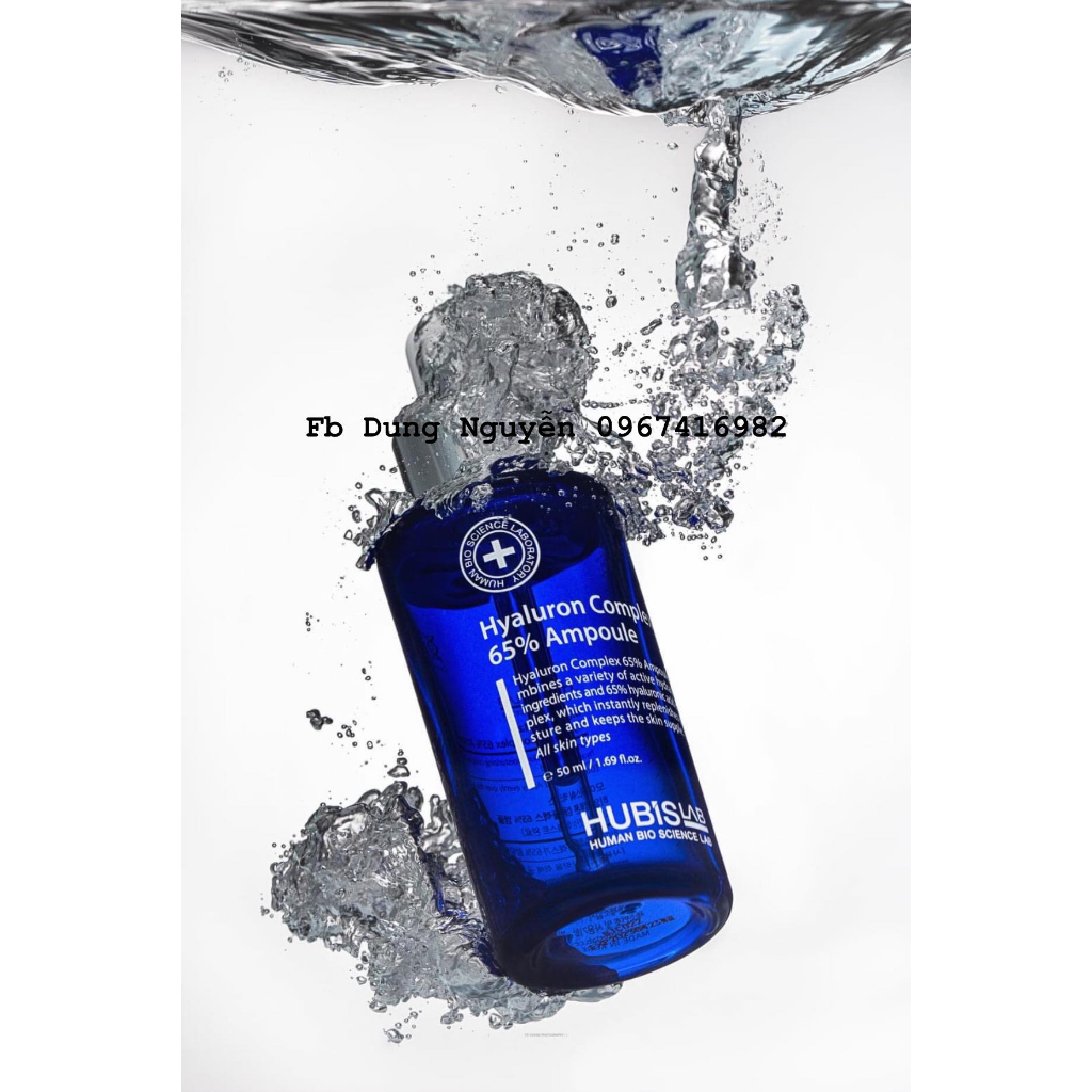 [CHÍNH HÃNG] Tinh Chất Cấp Ẩm Hyaluronic Complex 65 Hubislab Shopee