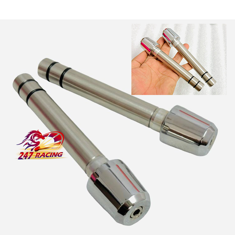 Cặp Cốt Đóng Ghi Đông INOX304 400g kèm Gù Tạ SH Xiken gắn xe máy Sirius Wave Dream Exciter Winner Sonic Vario