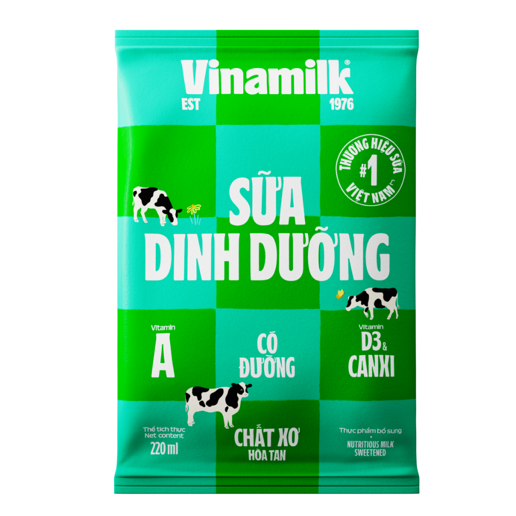 Ảnh Thùng 48 Bịch Sữa dinh dưỡng Vinamilk có đường 220ml 2