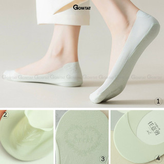 Vớ nữ mang giày lười mùa hè GOMTAT, tất mang giày búp bê chất liệu cotton mềm mại, thoáng khí - SUX-1103