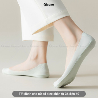 Vớ nữ mang giày lười mùa hè GOMTAT, tất mang giày búp bê chất liệu cotton mềm mại, thoáng khí - SUX-1103