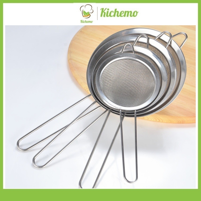 Rây Vợt lọc inox Dụng cụ lọc cặn nước lọc mẻ nước ép đa năng | Shopee ...