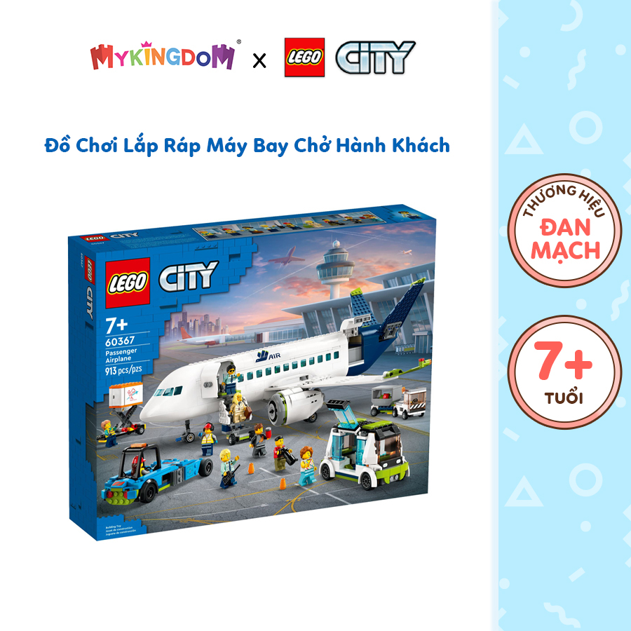 Đồ Chơi Lắp Ráp Máy Bay Chở Hành Khách LEGO CITY 60367 (913 chi tiết ...