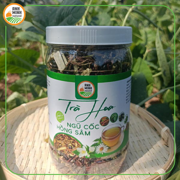Trà hoa ngũ cốc hồng sâm