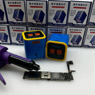 Đèn sấy keo UV sử dụng pin tích và hẹn giờ