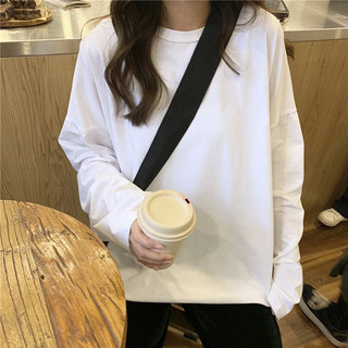 Áo thun TAY DÀI 3 màu cổ tròn nữ form rộng , áo thun nữ tay dài phom rộng phong cách Hàn Quốc giá rẻ học sinh sinh viên
