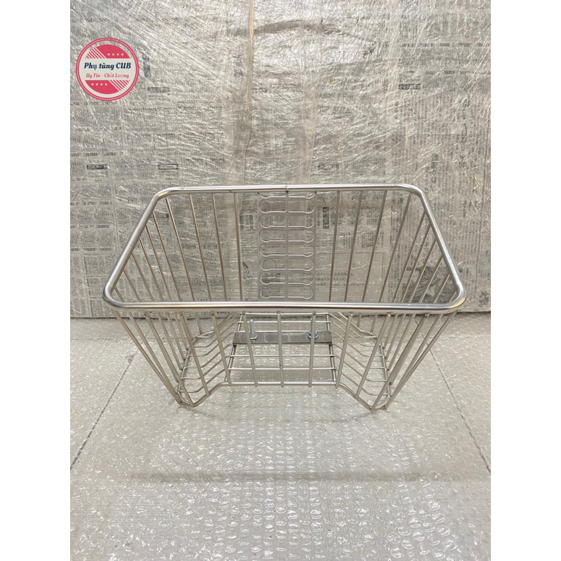Rổ xe inox cho xe cub và dream | Shopee Việt Nam