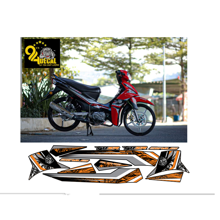 tem rời YAMAHA SIRUIS F1 cao cấp đa dạng màu sắc
