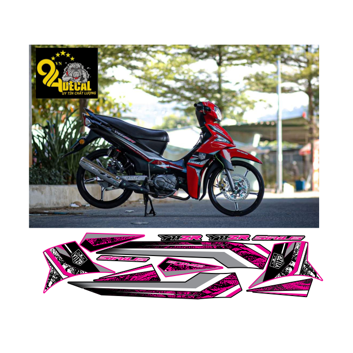 tem rời YAMAHA SIRUIS F1 cao cấp đa dạng màu sắc