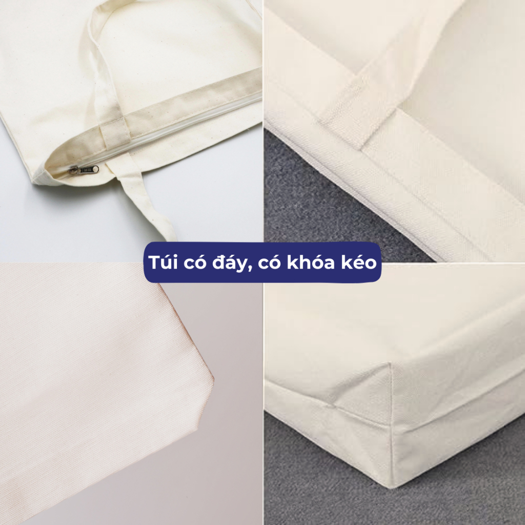 Túi tote vải canvas Goodore thiết kế BST Tote Đẹp phong cách năng động cá tính