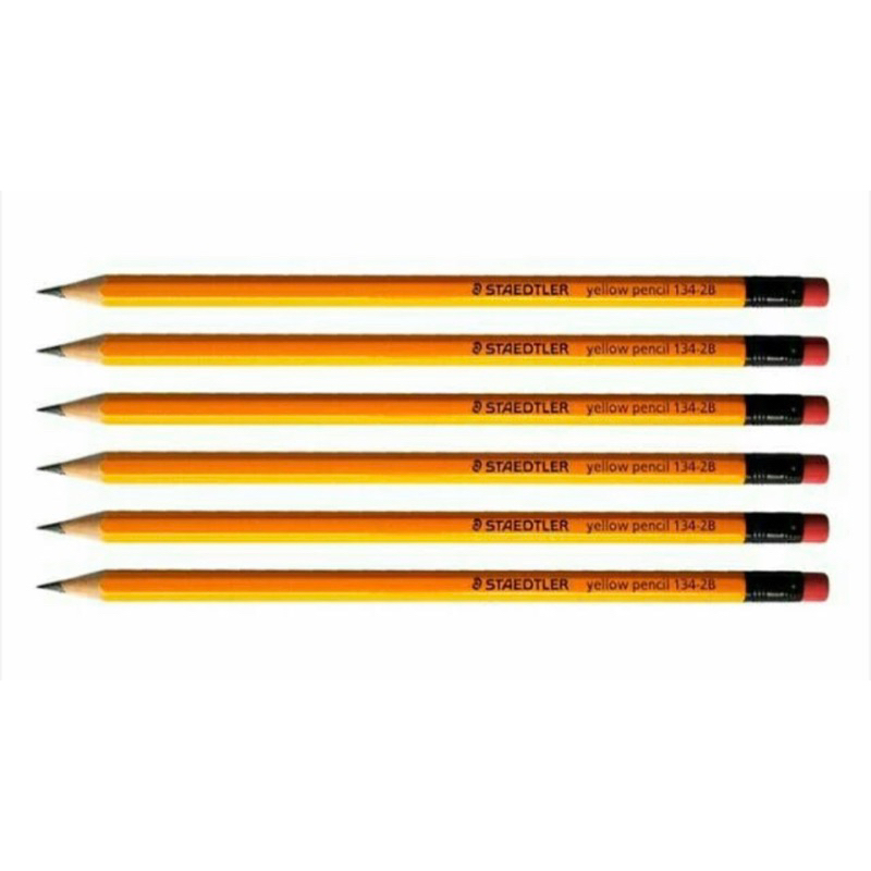 12 chiếc Bút chì Staedtler 134 -2B Đức- Hàng chính hãng (hộp/12 Chiếc ...