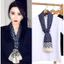 Khăn quàng choàng cổ lụa cao cấp cho nữ văn phòng công sở quàng áo vest đẹp sang trọng AAA iLita