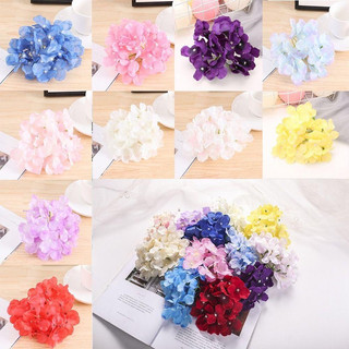 Chùm Đầu bông Cẩm Tú cầu 13cm gồm nhiều bông nhỏ - Hoa lụa cao cấp, hoa giả