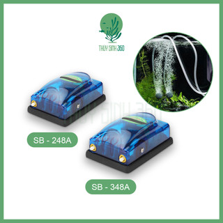 Máy Sủi Oxy SOBO 248A/348A - Sủi Oxy Cho Bể Cá Cảnh, Thủy Sinh