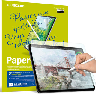 Dán màn hình cho iPad Pro 12.9" 2018, loại trơn ELECOM TB-A18LFLAPLL-W