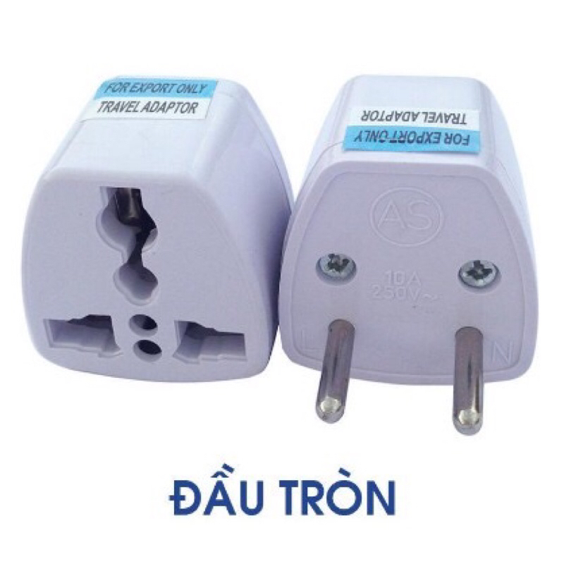 Phích cắm chuyển 3 chấu sang 2 chấu sang trọng tiện lợi