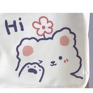 Túi Vải Canvas Thời Trang Họa Tiết Màu Sắc Cute MEILI STORE