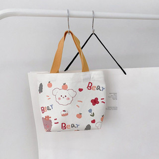 Túi Vải Canvas Thời Trang Họa Tiết Màu Sắc Cute MEILI STORE