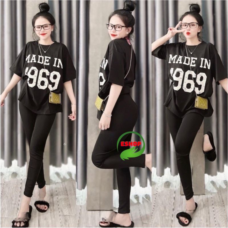 Set Đồ Nữ Bigsize Sang Chảnh Quần Dài Thun Cotton ESHOP BD79 – Đồ Bộ Mặc Nhà Đi Chơi Đẹp 1969