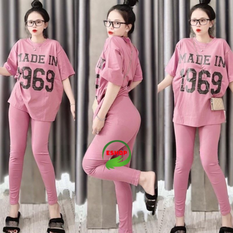 Set Đồ Nữ Bigsize Sang Chảnh Quần Dài Thun Cotton ESHOP BD79 – Đồ Bộ Mặc Nhà Đi Chơi Đẹp 1969