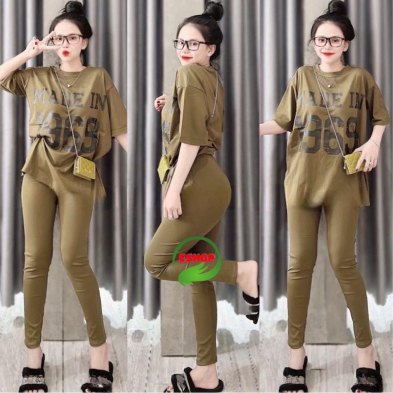 Set Đồ Nữ Bigsize Sang Chảnh Quần Dài Thun Cotton ESHOP BD79 – Đồ Bộ Mặc Nhà Đi Chơi Đẹp 1969