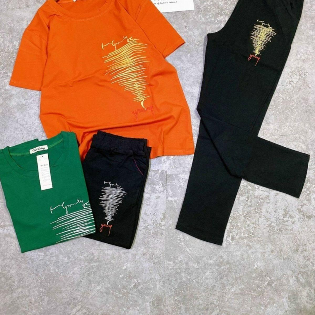 Set Đồ Nữ Bigsize Sang Chảnh Quần Dài Thun Cotton ESHOP BD79 – Đồ Bộ Mặc Nhà Đi Chơi Đẹp 1969
