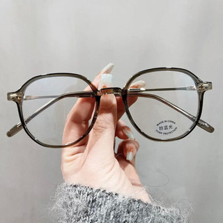 Gọng kính cận thời trang mắt kính không độ nam nữ chống ánh sáng xanh tia UV bảo vệ mắt phong cách Hàn Quốc HANASO 192