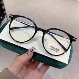 Kính mắt không độ râm mát gọng kính cận nữ nam chống ánh sáng xanh phong cách Hàn Quốc siêu hot thời trang HANASO 127