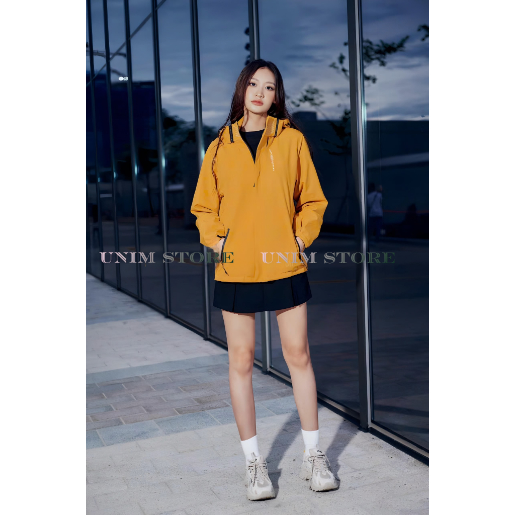 [HÀNG LOẠI 1] Áo Khoác Gió Chống Nước Tráng Bạc Unim Store 2 Lớp Thoáng Khí Mũ Chống Nắng Cản Bui Chống Thấm Nước G09