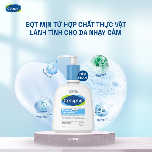 Ảnh Sữa Rửa Mặt Cetaphil Gentle Skin Cleanser 500ml - Mẫu mới 4
